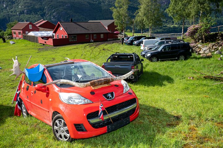 Sommerfest i Kongsdalen, Arvid Mæland, Foto: Svein Erik Nomeland