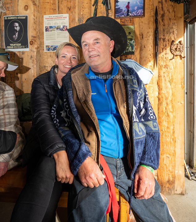 Arvid Mæland med kjæresten Anette Bilstad, Sommerfest i Kongsdalen, , Foto: Svein Erik Nomeland