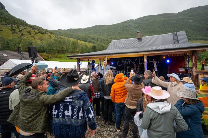 Sommerfest i Kongsdalen, Arvid Mæland, Foto: Svein Erik Nomeland