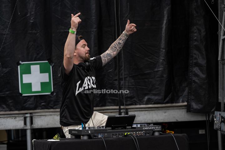 Dj Ruben, Canal Street 2024. Foto: Svein Erik Nomeland