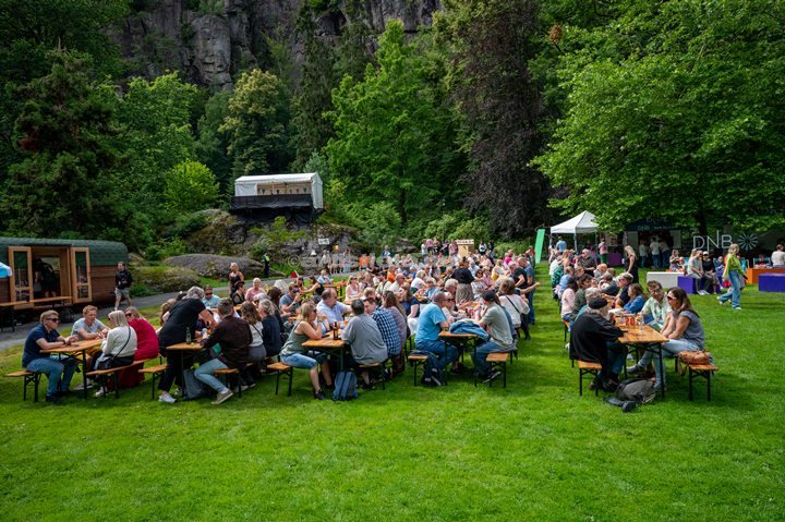 Livets harde skolekorps, Ravnedalen Live 2024. Foto: Svein Erik Nomeland