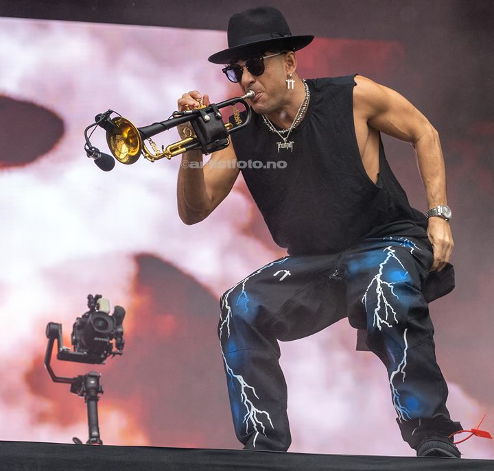 Konsert med Timmy Trumpet på Palmesus 2024. Foto: Svein Erik Nomeland