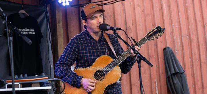 Konsert med Tønes, Posebyhaven, Kristiansand. Foto: Svein Erik Nomeland