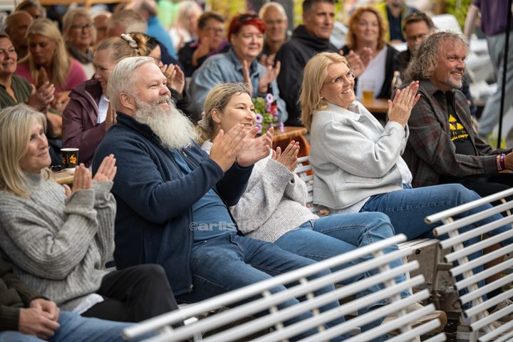 Tre Små Kinesere i Posebyhaven, Kristiansand, 2024. Foto: Svein Erik Nomeland