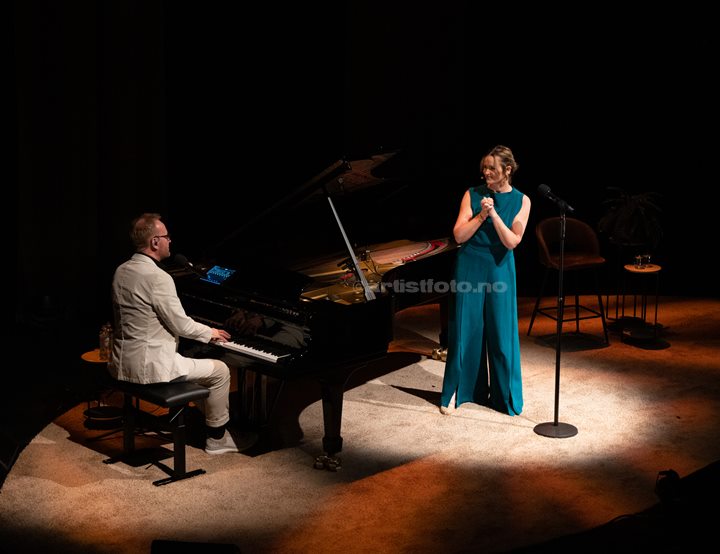 Konsert med Karoline Krüger og Sigvart Dagsland i KIlden, Kristiansand. Foto: Svein Erik Nomeland