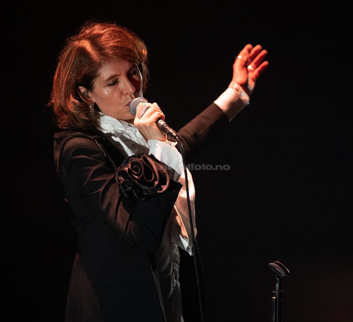 Konsert med Kari Bremnes i Kilden, Kristiansand. Foto: Svein Erik Nomeland