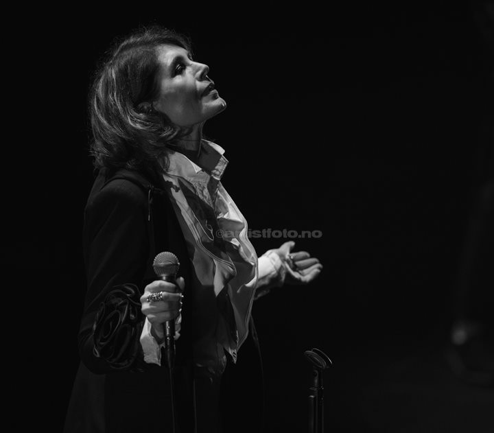 Konsert med Kari Bremnes i Kilden, Kristiansand. Foto: Svein Erik Nomeland