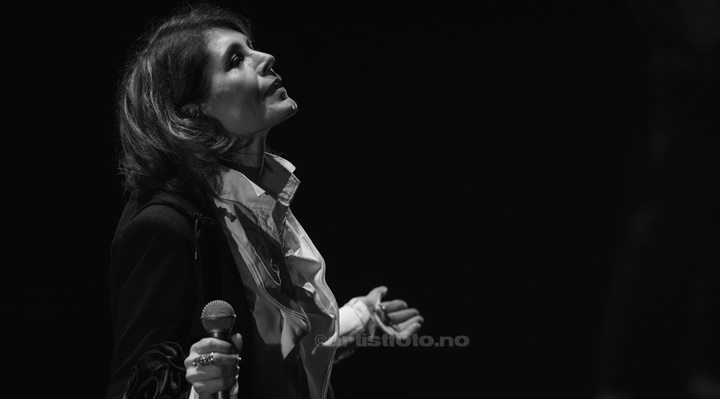 Konsert med Kari Bremnes i Kilden, Kristiansand. Foto: Svein Erik Nomeland