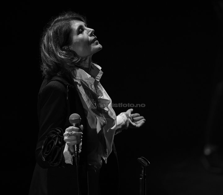 Konsert med Kari Bremnes i Kilden, Kristiansand. Foto: Svein Erik Nomeland