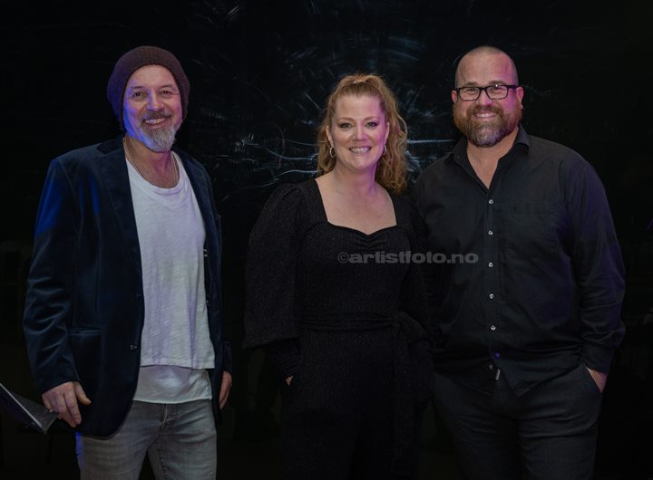 Fra venstre: Vidar Arntsen, Rebecca Reimers, Kjell Martin Sirnes, Myrul, Under, Lindesnes. Foto: Svein Erik Nomeland