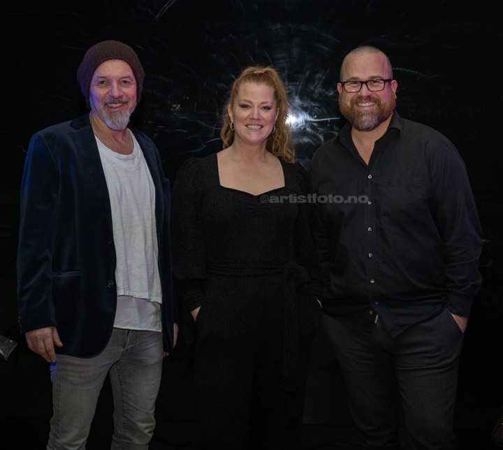 Fra venstre: Vidar Arntsen, Rebecca Reimers, Kjell Martin Sirnes, Myrul, Under, Lindesnes. Foto: Svein Erik Nomeland