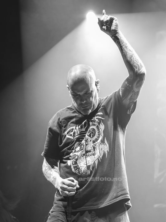 Pantera, Rex Brown, Oslo Spektrum. Foto: Millie Steinsdóttir Leirvik