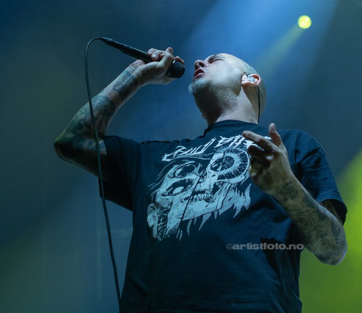 Pantera, Rex Brown, Oslo Spektrum. Foto: Millie Steinsdóttir Leirvik