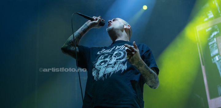 Pantera, Rex Brown, Oslo Spektrum. Foto: Millie Steinsdóttir Leirvik