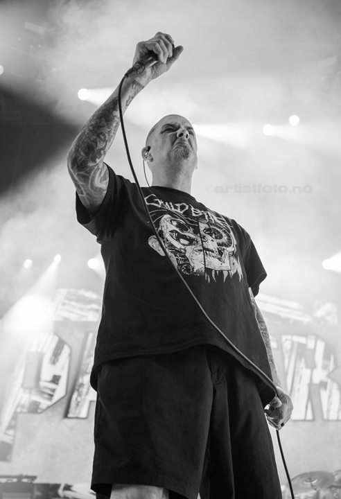 Pantera, Rex Brown, Oslo Spektrum. Foto: Millie Steinsdóttir Leirvik