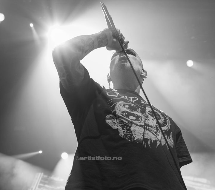 Pantera, Rex Brown, Oslo Spektrum. Foto: Millie Steinsdóttir Leirvik