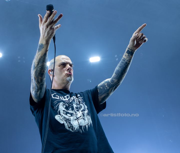 Pantera, Rex Brown, Oslo Spektrum. Foto: Millie Steinsdóttir Leirvik