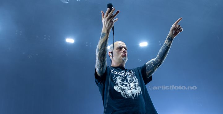 Pantera, Rex Brown, Oslo Spektrum. Foto: Millie Steinsdóttir Leirvik