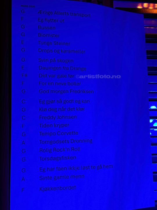 De Musikalske Dvergene på Madam Felle, Bergen. Foto: Svein Erik Nomeland