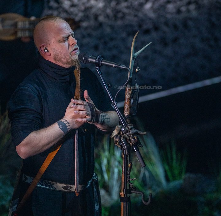 Wardruna i Kilden, Kristiansand. Foto: Svein Erik Nomeland