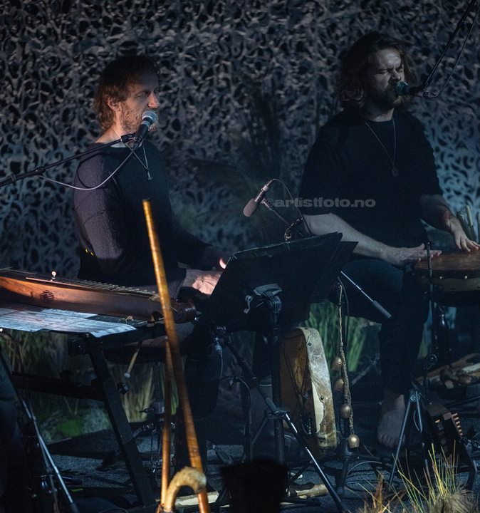 Wardruna i Kilden, Kristiansand. Foto: Svein Erik Nomeland