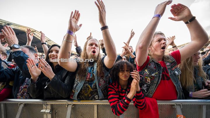 Iron Maiden, Lyse Arena, Stavanger. Foto: Svein Erik Nomeland