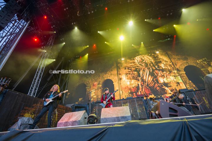Iron Maiden, Lyse Arena, Stavanger. Foto: Svein Erik Nomeland