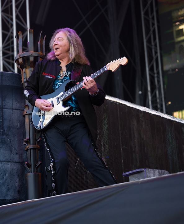 David Michael Murray, Iron Maiden, Lyse Arena, Stavanger. Foto: Svein Erik Nomeland
