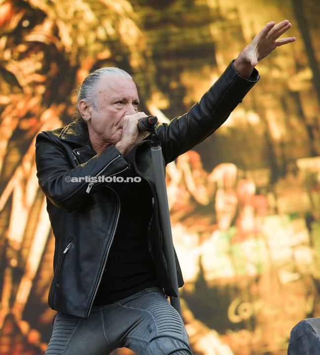 Bruce Dickinson, Iron Maiden, Lyse Arena, Stavanger. Foto: Svein Erik Nomeland