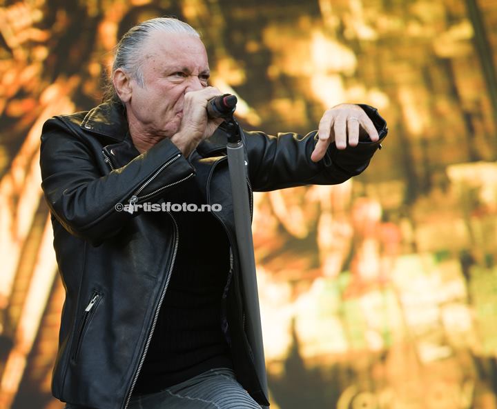 Bruce Dickinson, Iron Maiden, Lyse Arena, Stavanger. Foto: Svein Erik Nomeland