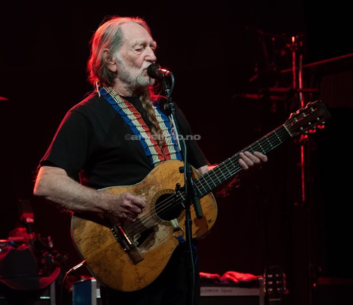 Willie Nelson i Fibo Trespohallen, Lyngdal 04.05.2008. Foto: Svein Erik Nomeland