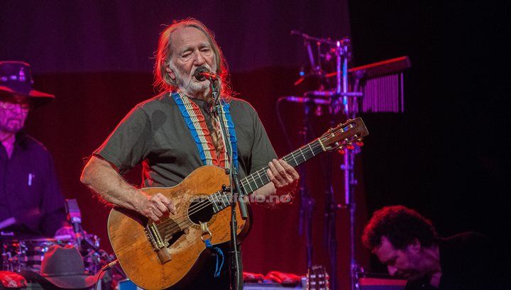 Willie Nelson i Fibo Trespohallen, Lyngdal 04.05.2008. Foto: Svein Erik Nomeland