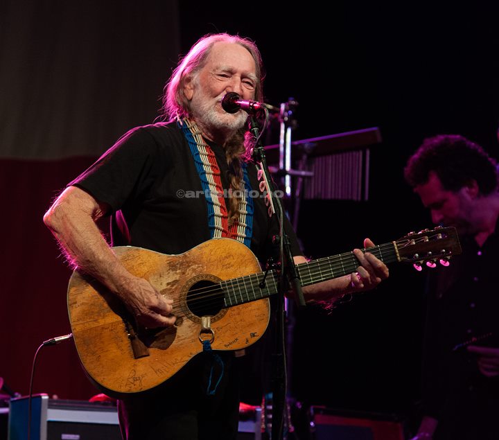 Willie Nelson i Fibo Trespohallen, Lyngdal 04.05.2008. Foto: Svein Erik Nomeland
