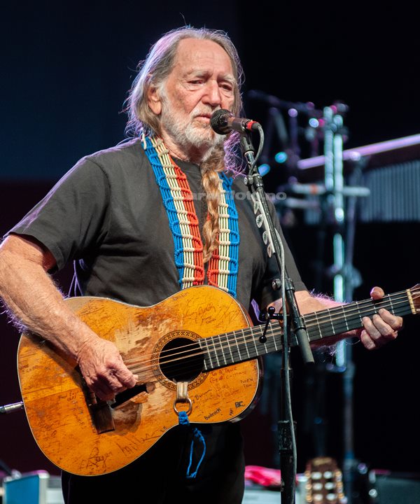 Willie Nelson i Fibo Trespohallen, Lyngdal 04.05.2008. Foto: Svein Erik Nomeland