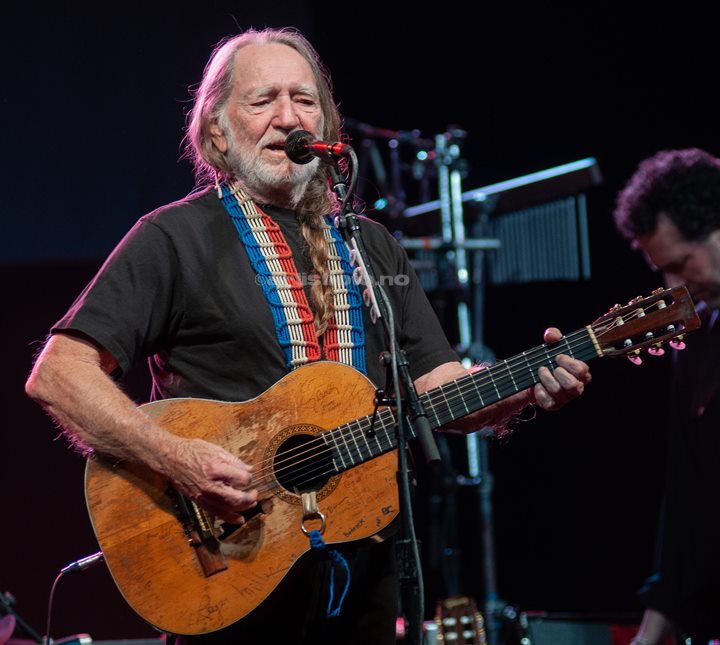 Willie Nelson i Fibo Trespohallen, Lyngdal 04.05.2008. Foto: Svein Erik Nomeland