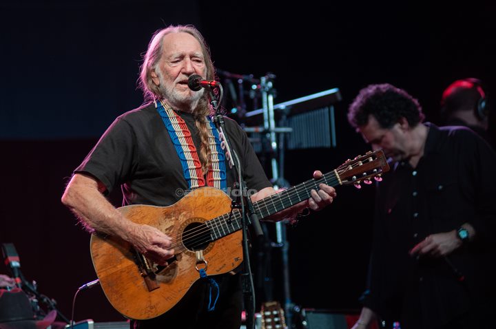 Willie Nelson i Fibo Trespohallen, Lyngdal 04.05.2008. Foto: Svein Erik Nomeland