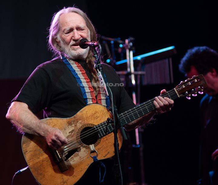 Willie Nelson i Fibo Trespohallen, Lyngdal 04.05.2008. Foto: Svein Erik Nomeland