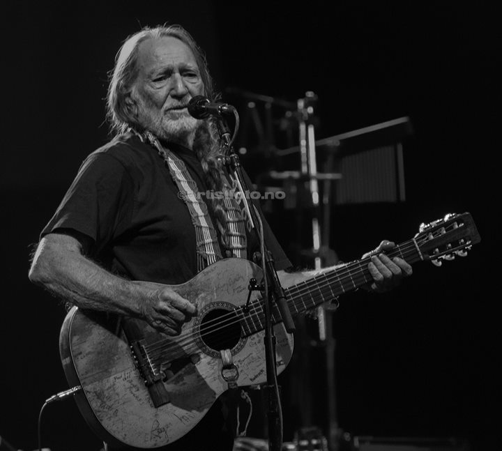 Willie Nelson i Fibo Trespohallen, Lyngdal 04.05.2008. Foto: Svein Erik Nomeland