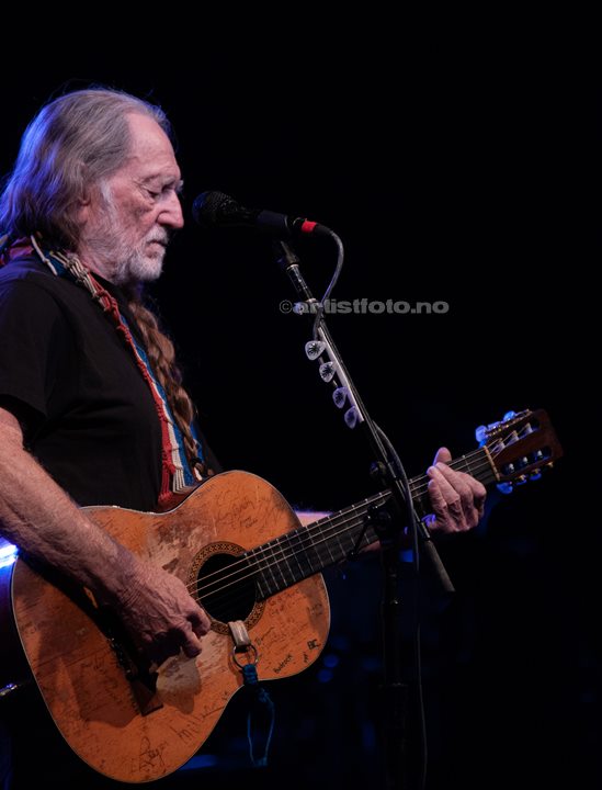Willie Nelson i Fibo Trespohallen, Lyngdal 04.05.2008. Foto: Svein Erik Nomeland