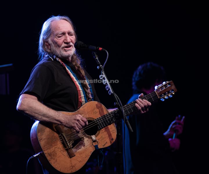 Willie Nelson i Fibo Trespohallen, Lyngdal 04.05.2008. Foto: Svein Erik Nomeland