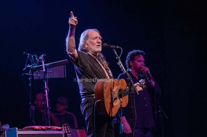 Willie Nelson i Fibo Trespohallen, Lyngdal 04.05.2008. Foto: Svein Erik Nomeland