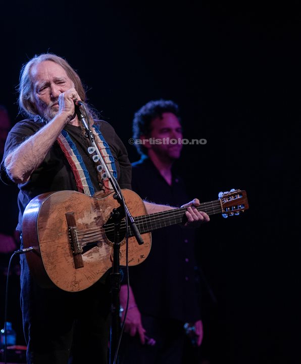 Willie Nelson i Fibo Trespohallen, Lyngdal 04.05.2008. Foto: Svein Erik Nomeland