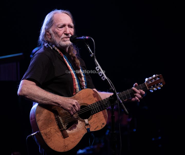 Willie Nelson i Fibo Trespohallen, Lyngdal 04.05.2008. Foto: Svein Erik Nomeland