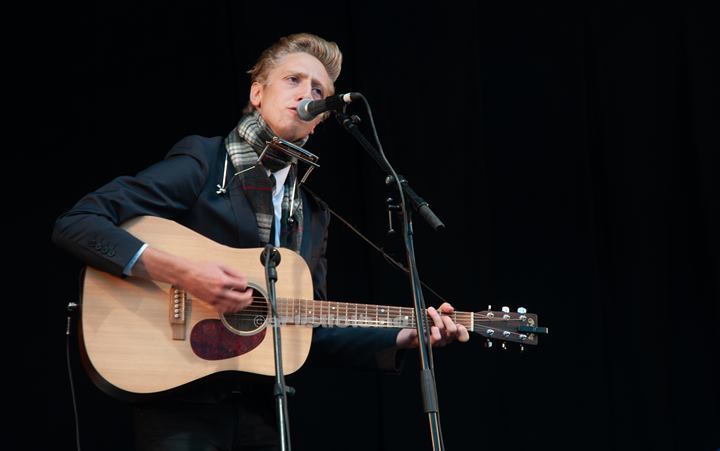 Jonas Alaska, Canal Street, Arendal 24.07.2009. Foto: Svein Erik Nomeland