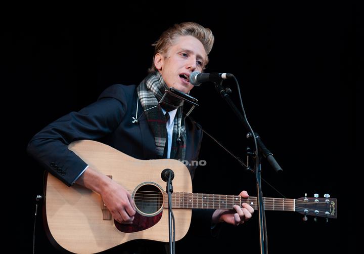 Jonas Alaska, Canal Street, Arendal 24.07.2009. Foto: Svein Erik Nomeland