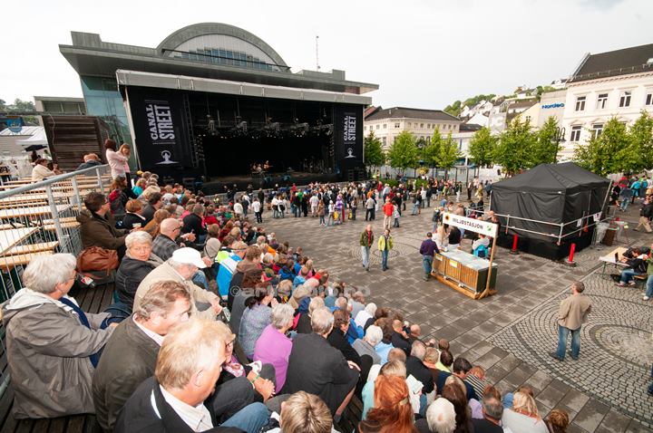 Jonas Alaska, Canal Street, Arendal 24.07.2009. Foto: Svein Erik Nomeland