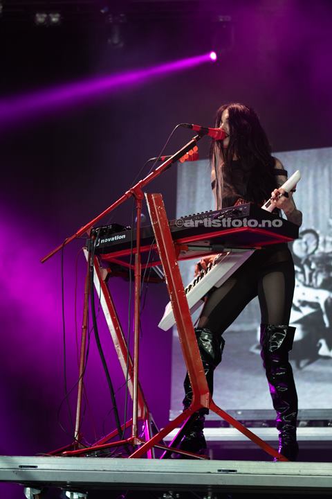 Kat Von D, Tons of Rock, Oslo. Foto: Millie Steinsdóttir Leirvik