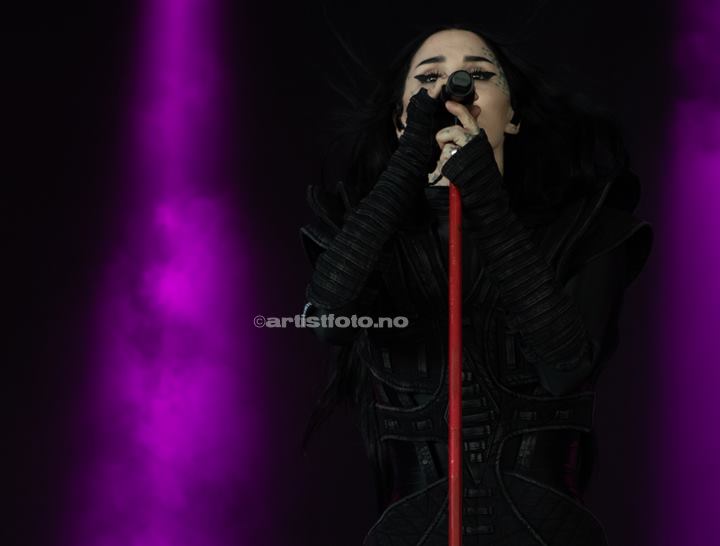 Kat Von D, Tons of Rock, Oslo. Foto: Millie Steinsdóttir Leirvik