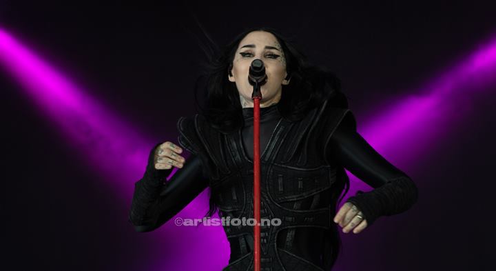 Kat Von D, Tons of Rock, Oslo. Foto: Millie Steinsdóttir Leirvik