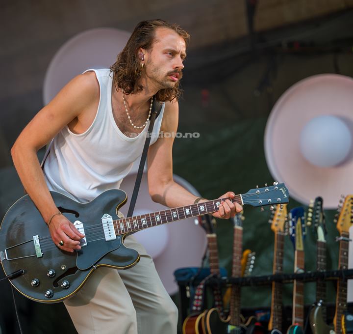 Maria Mena med band, Ravnedalen Live, Kristiansand. Foto: Svein Erik Nomeland